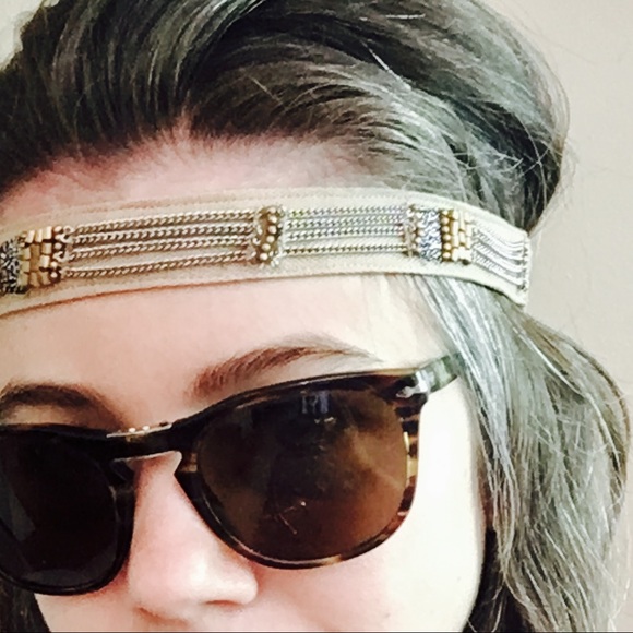 Price Firm! Free People Beaded chain headwrap - Picture 2 of 4